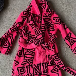 Victoria’s Secret pink robe